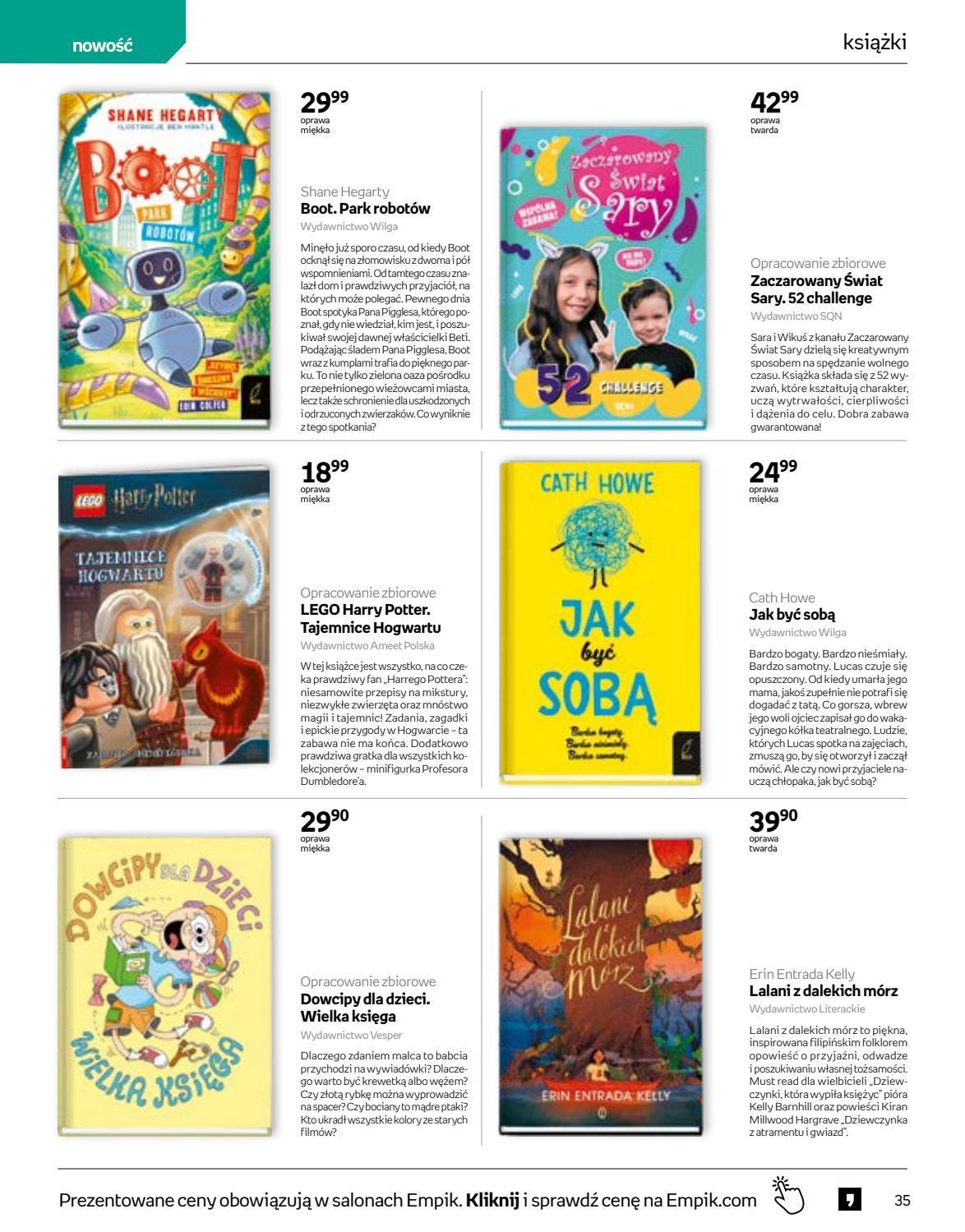 Gazetka promocyjna empik str. 35