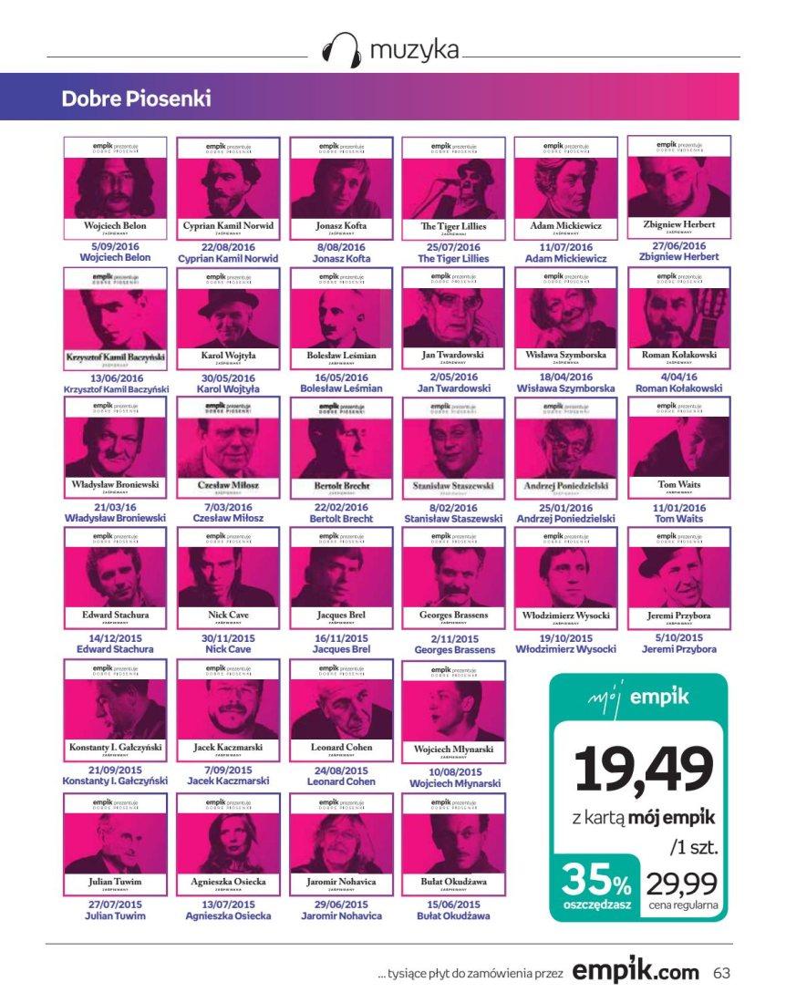 Gazetka promocyjna empik str. 63