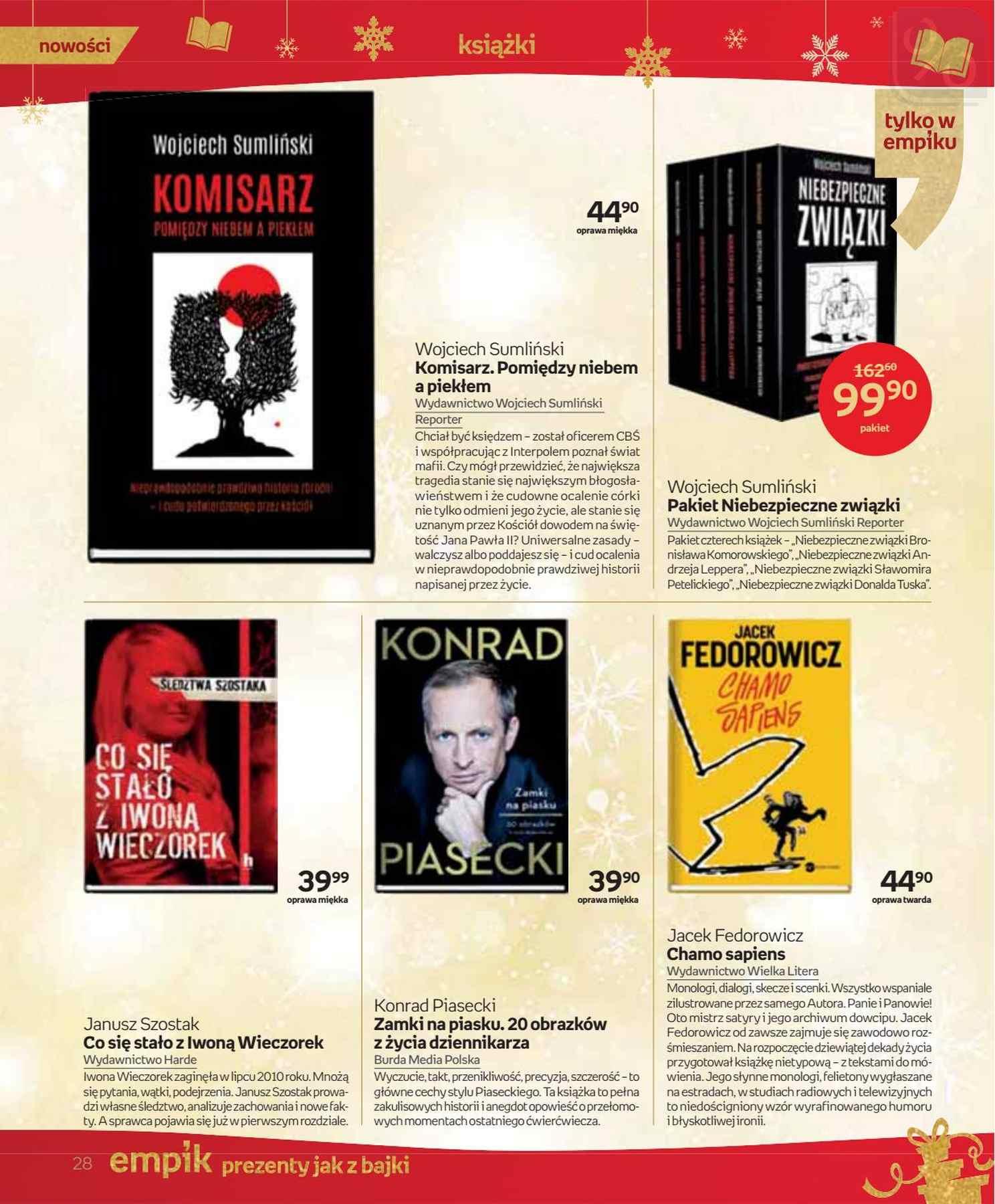 Gazetka promocyjna empik str. 28