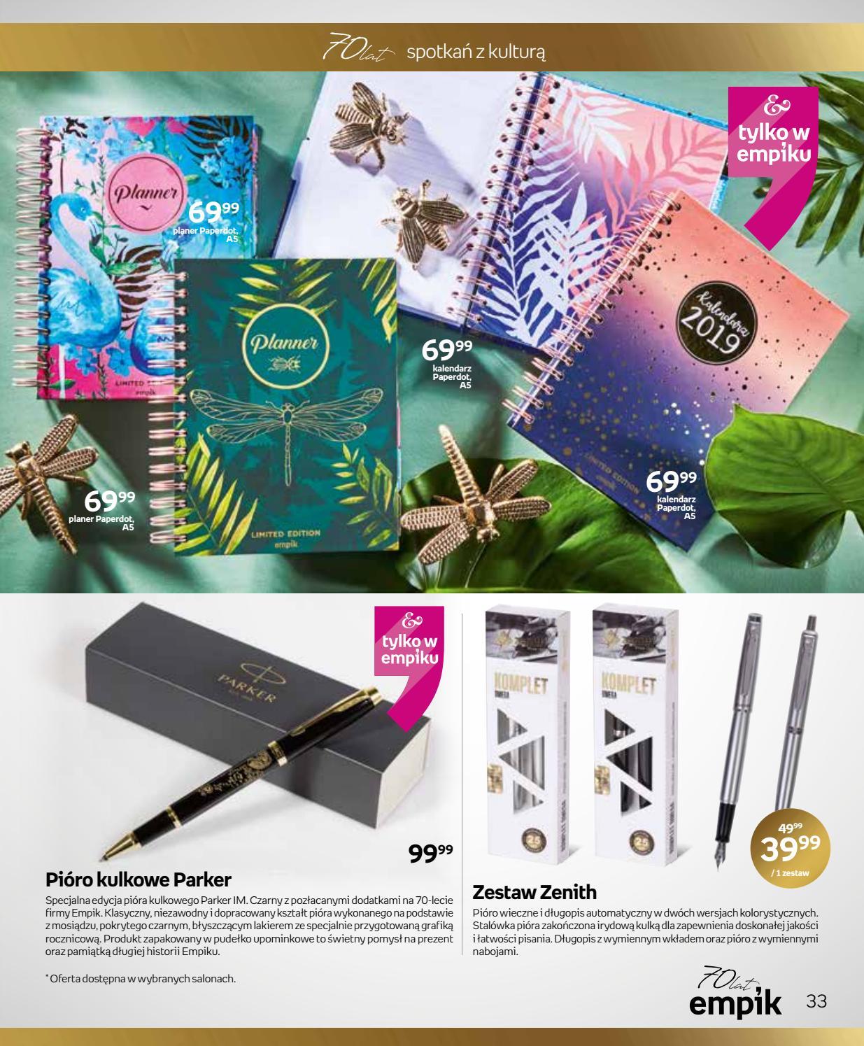 Gazetka promocyjna empik str. 33
