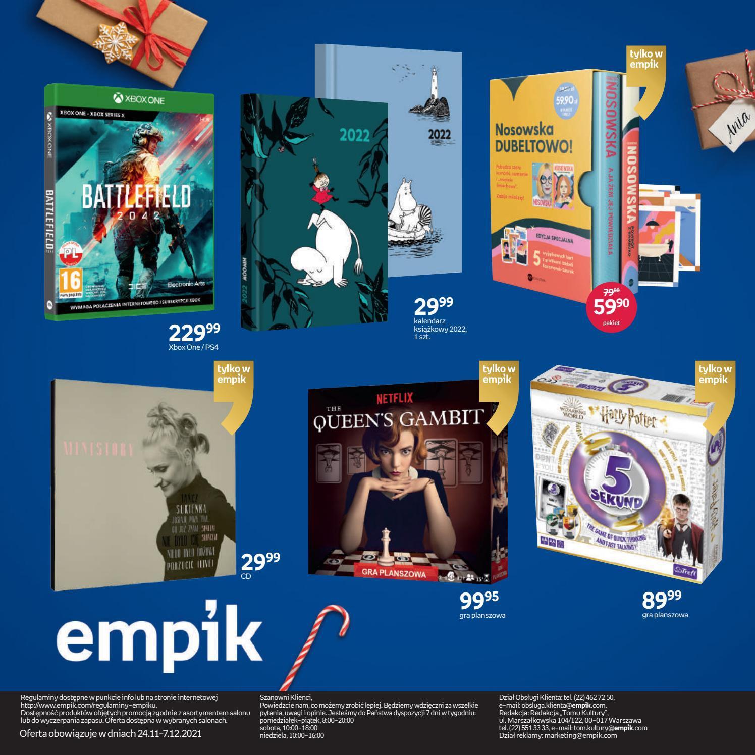 Gazetka promocyjna empik str. 40