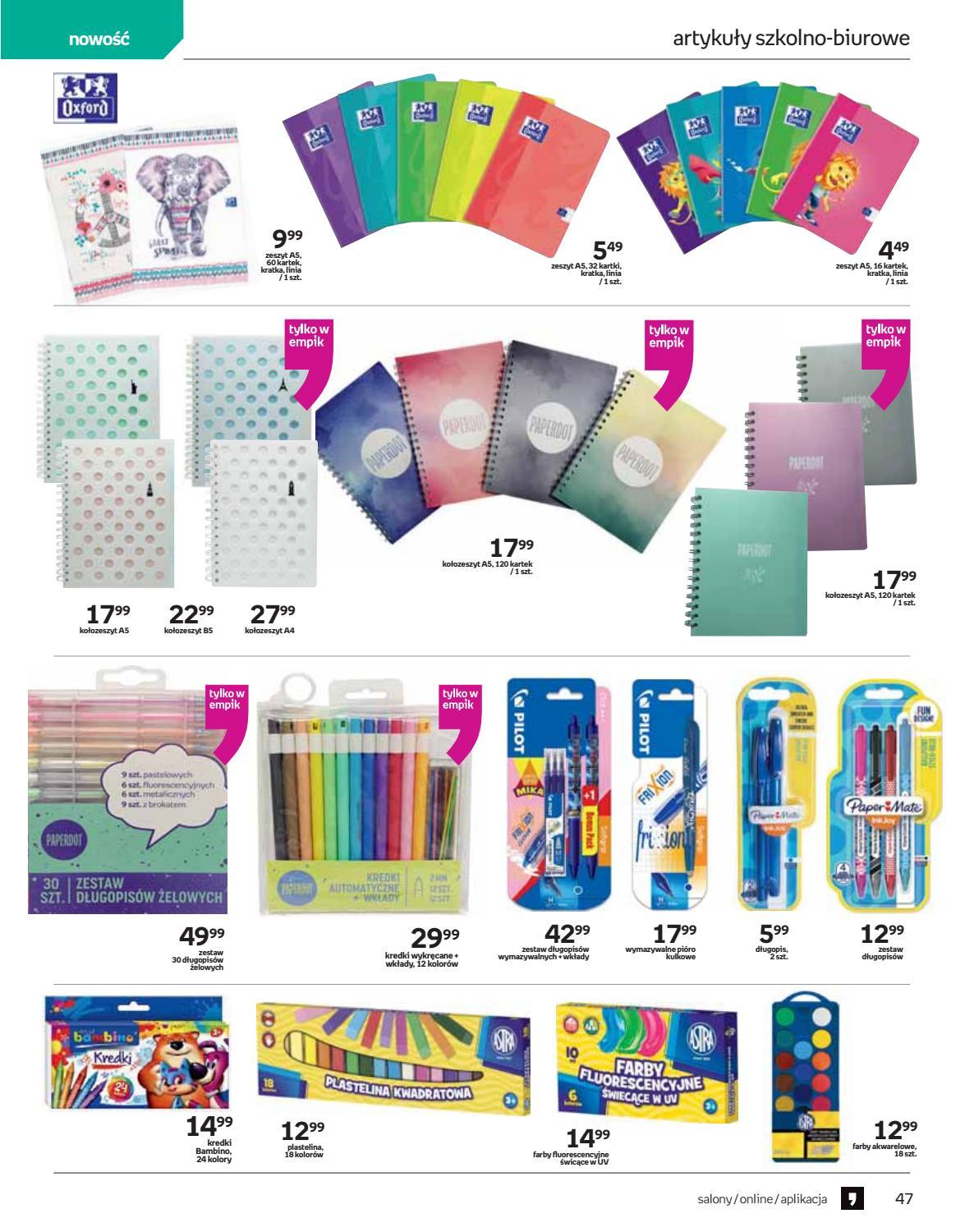 Gazetka promocyjna empik str. 47