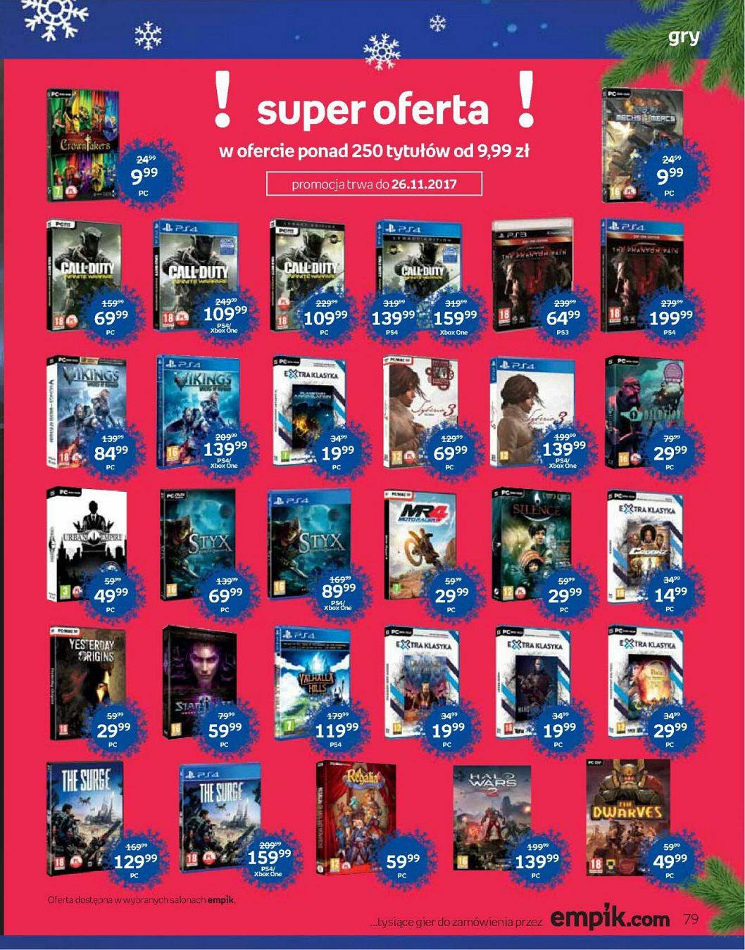 Gazetka promocyjna empik str. 79