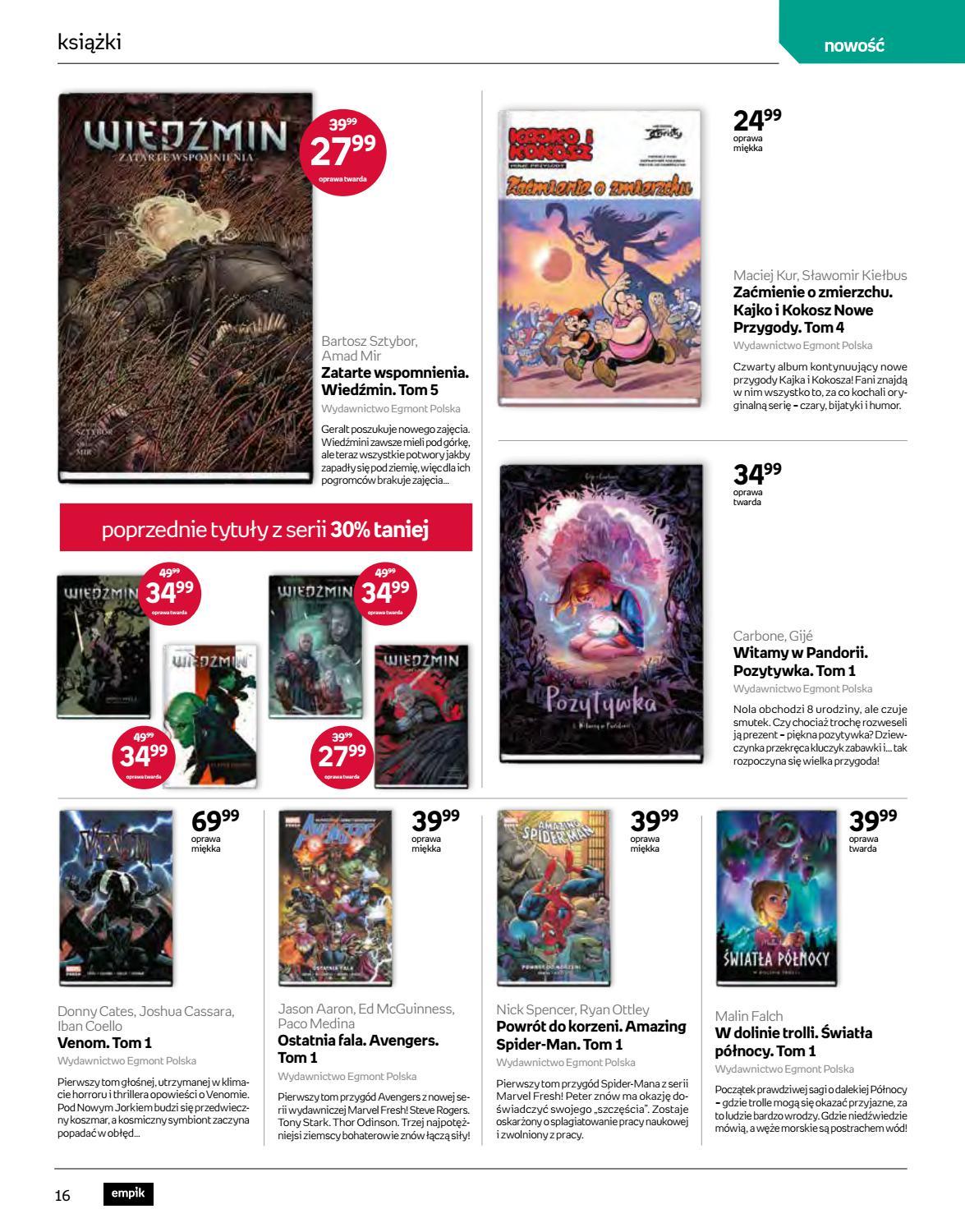 Gazetka promocyjna empik str. 16