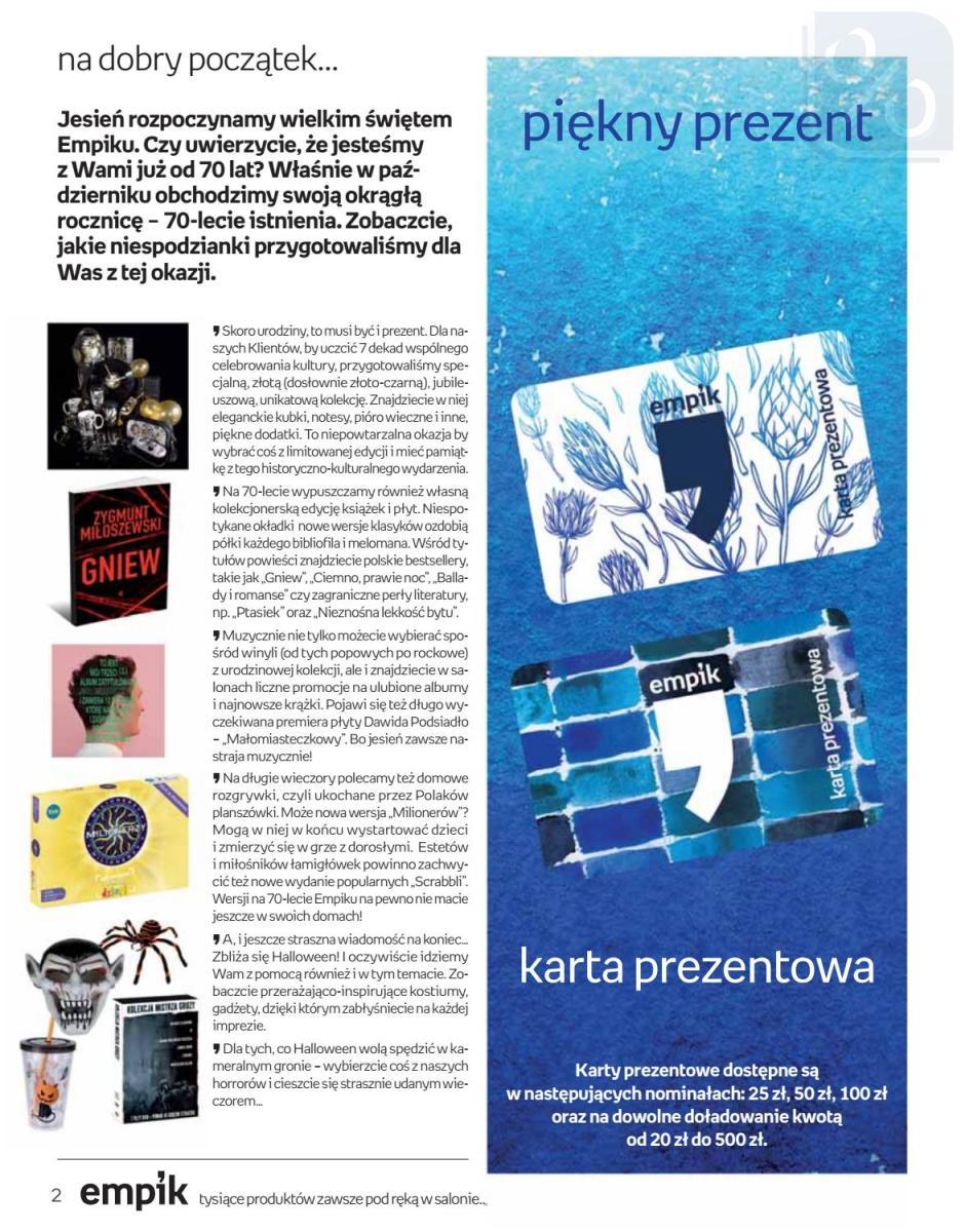 Gazetka promocyjna empik str. 2