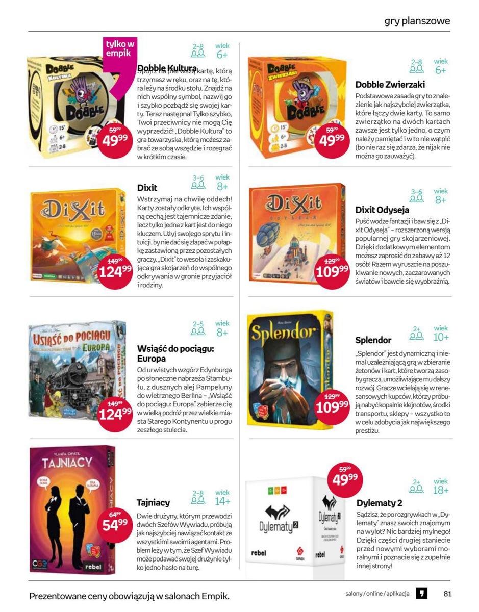 Gazetka promocyjna empik str. 81