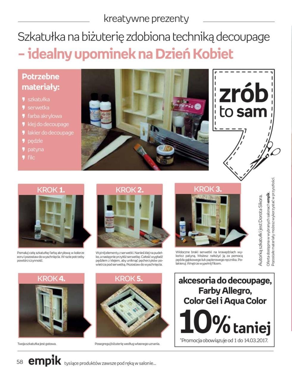 Gazetka promocyjna empik str. 58