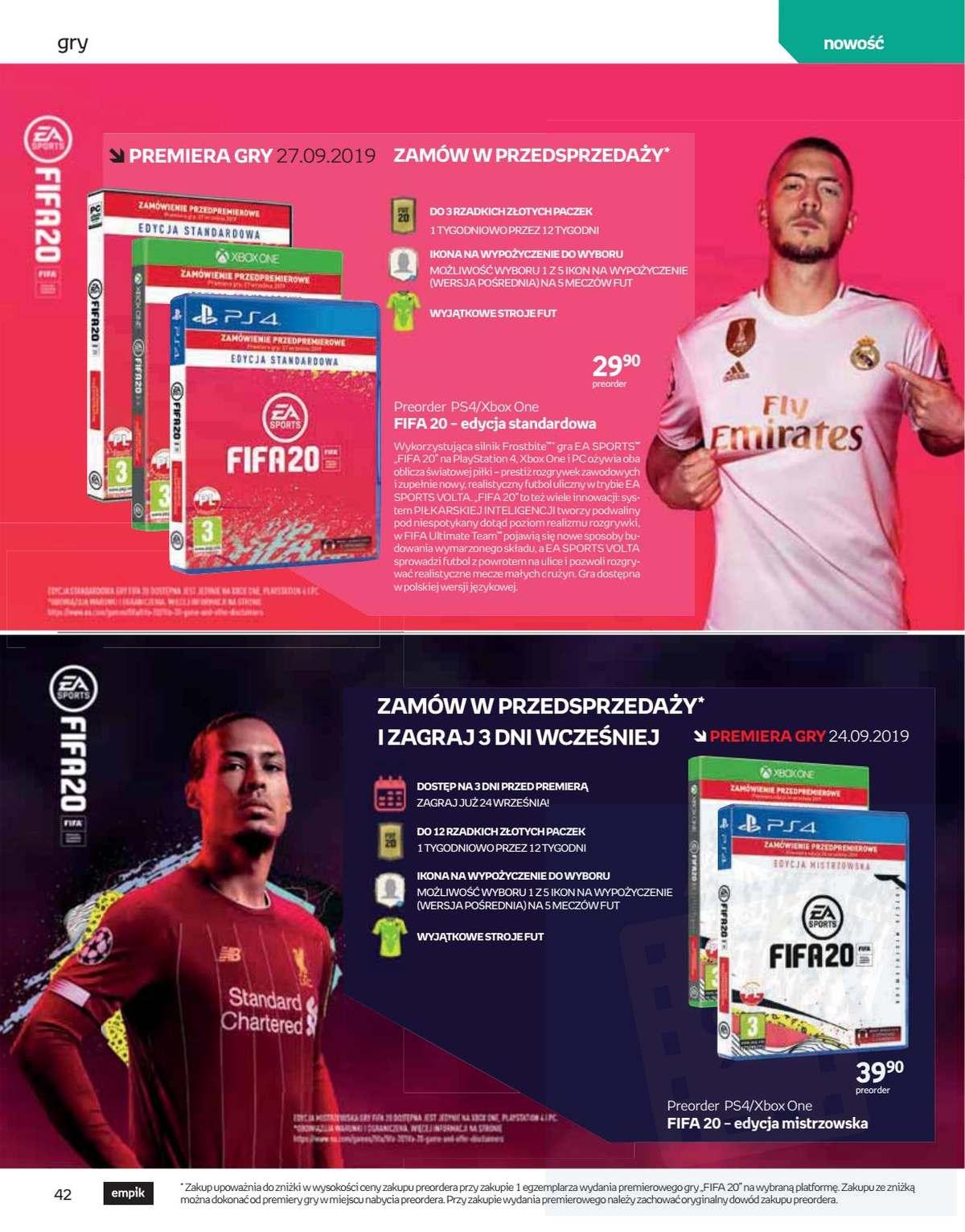 Gazetka promocyjna empik str. 42
