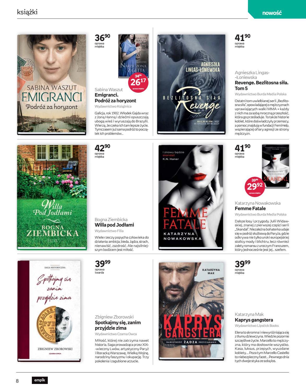 Gazetka promocyjna empik str. 8