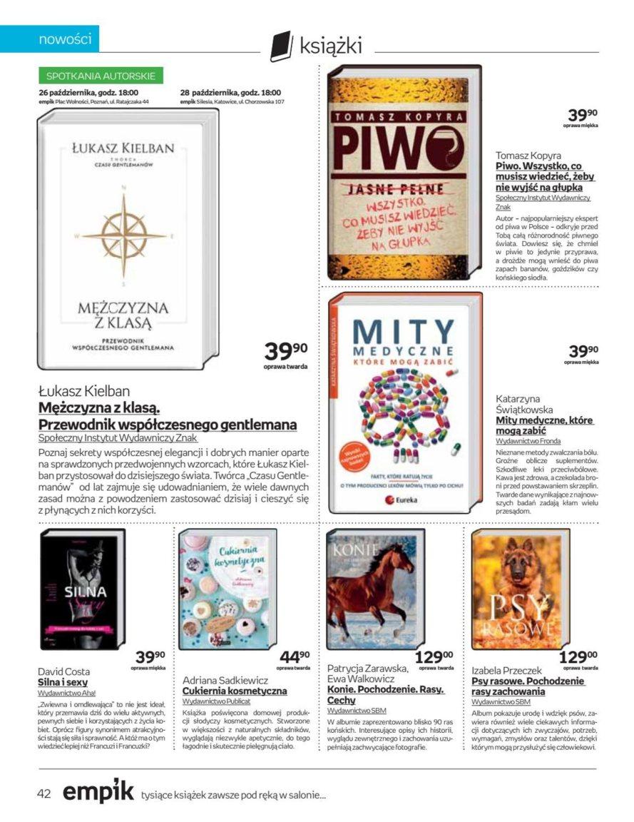 Gazetka promocyjna empik str. 42