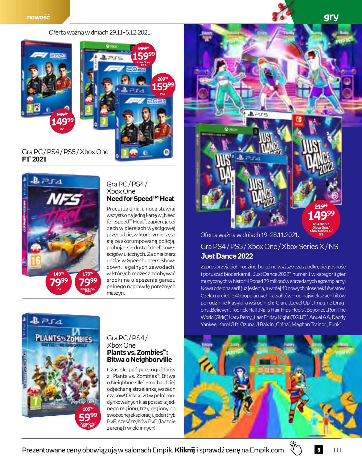 Gazetka promocyjna empik str. 111