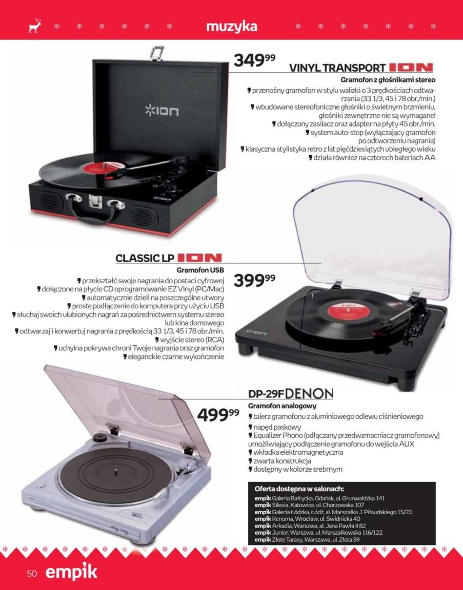 Gazetka promocyjna empik str. 50