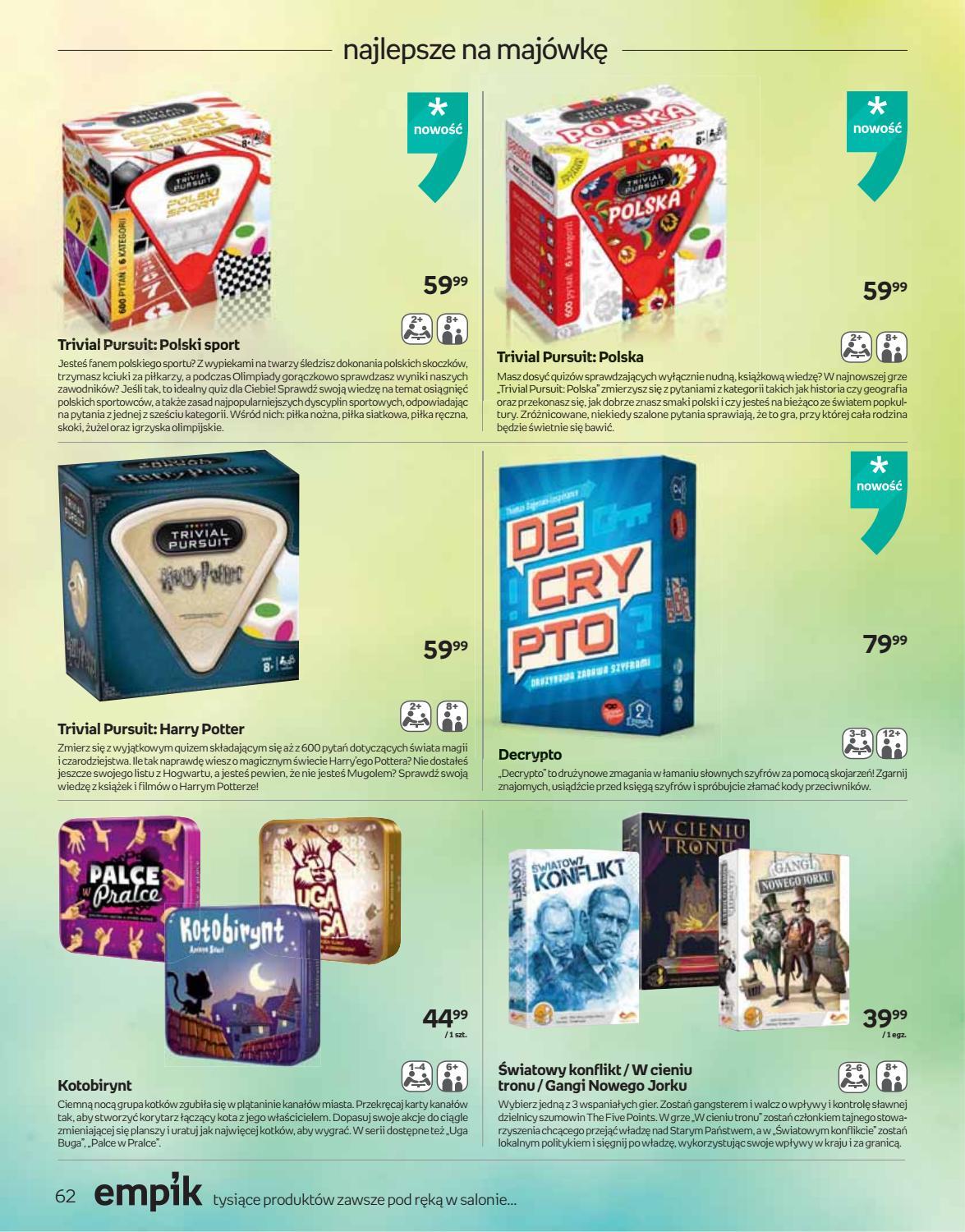 Gazetka promocyjna empik str. 62