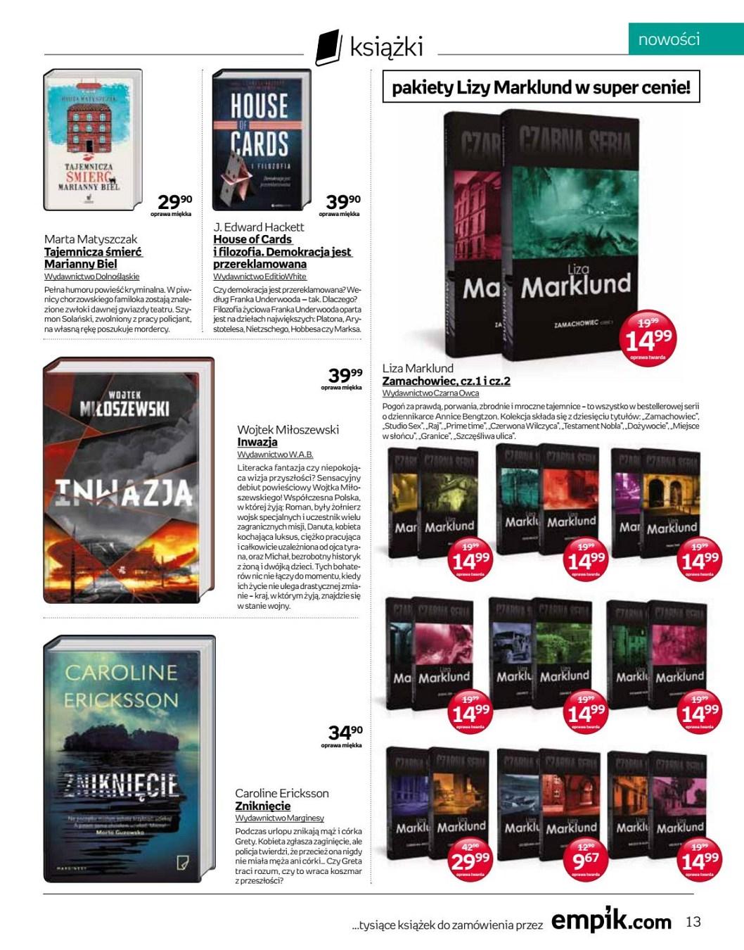 Gazetka promocyjna empik str. 13