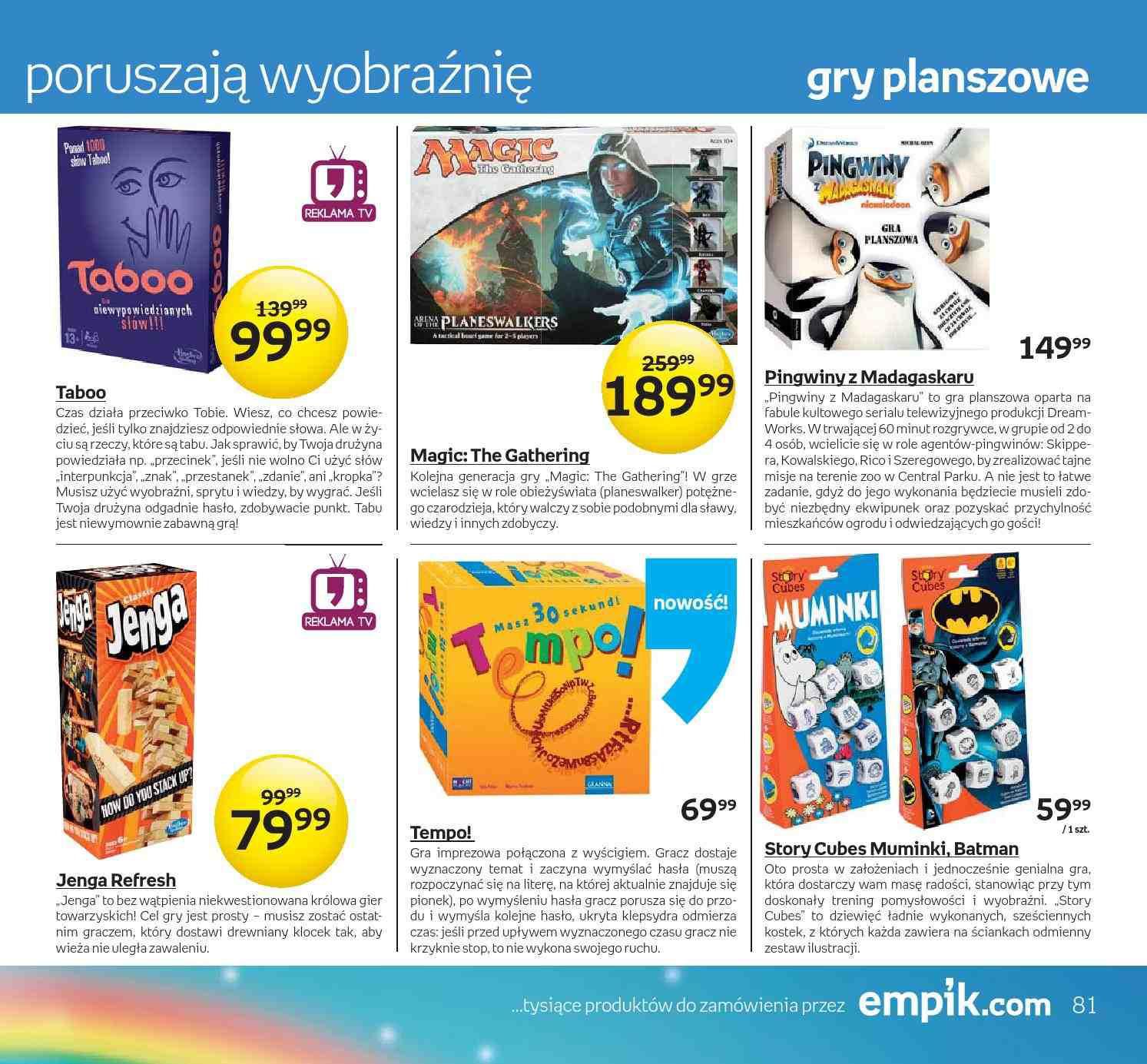 Gazetka promocyjna empik str. 81
