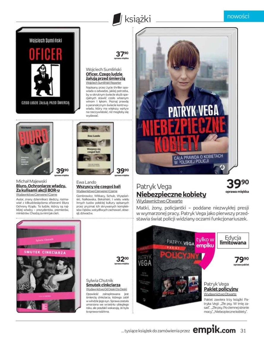 Gazetka promocyjna empik str. 31