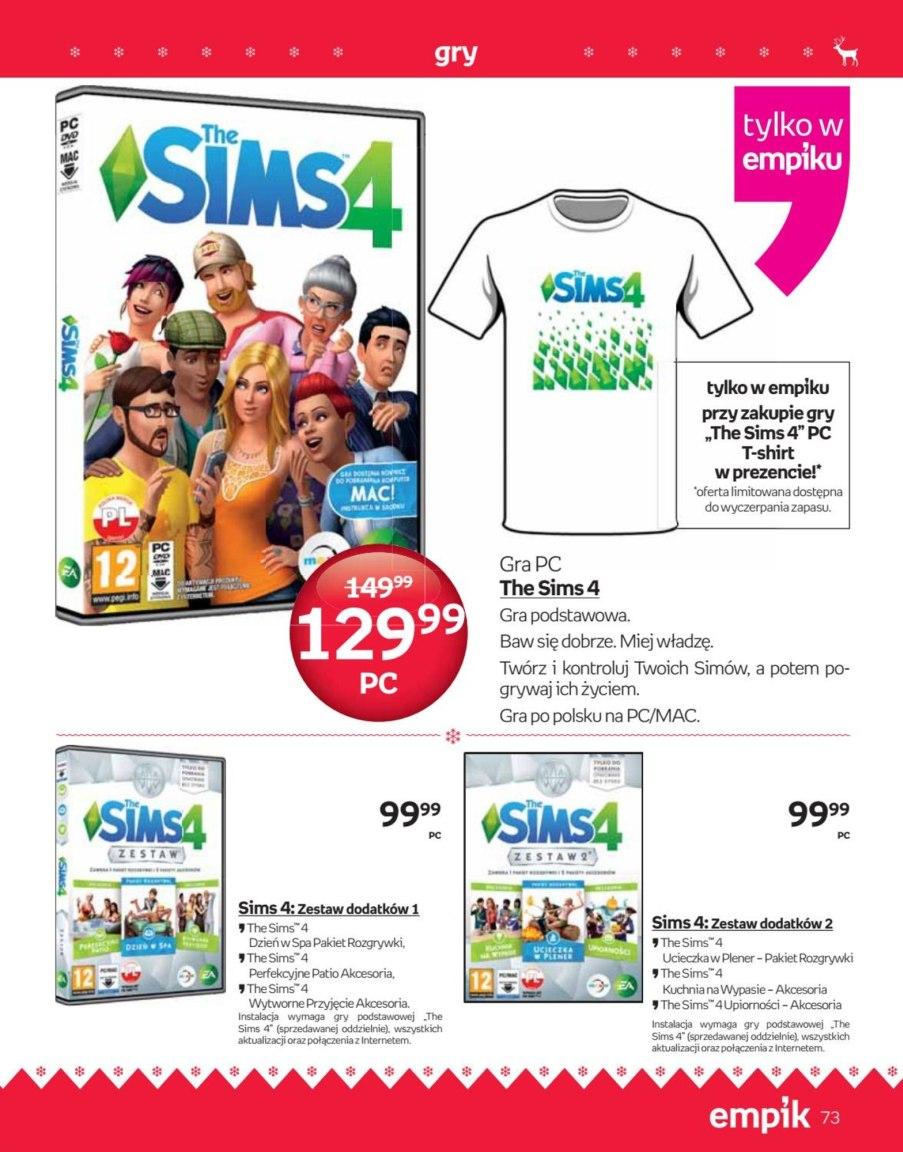 Gazetka promocyjna empik str. 73
