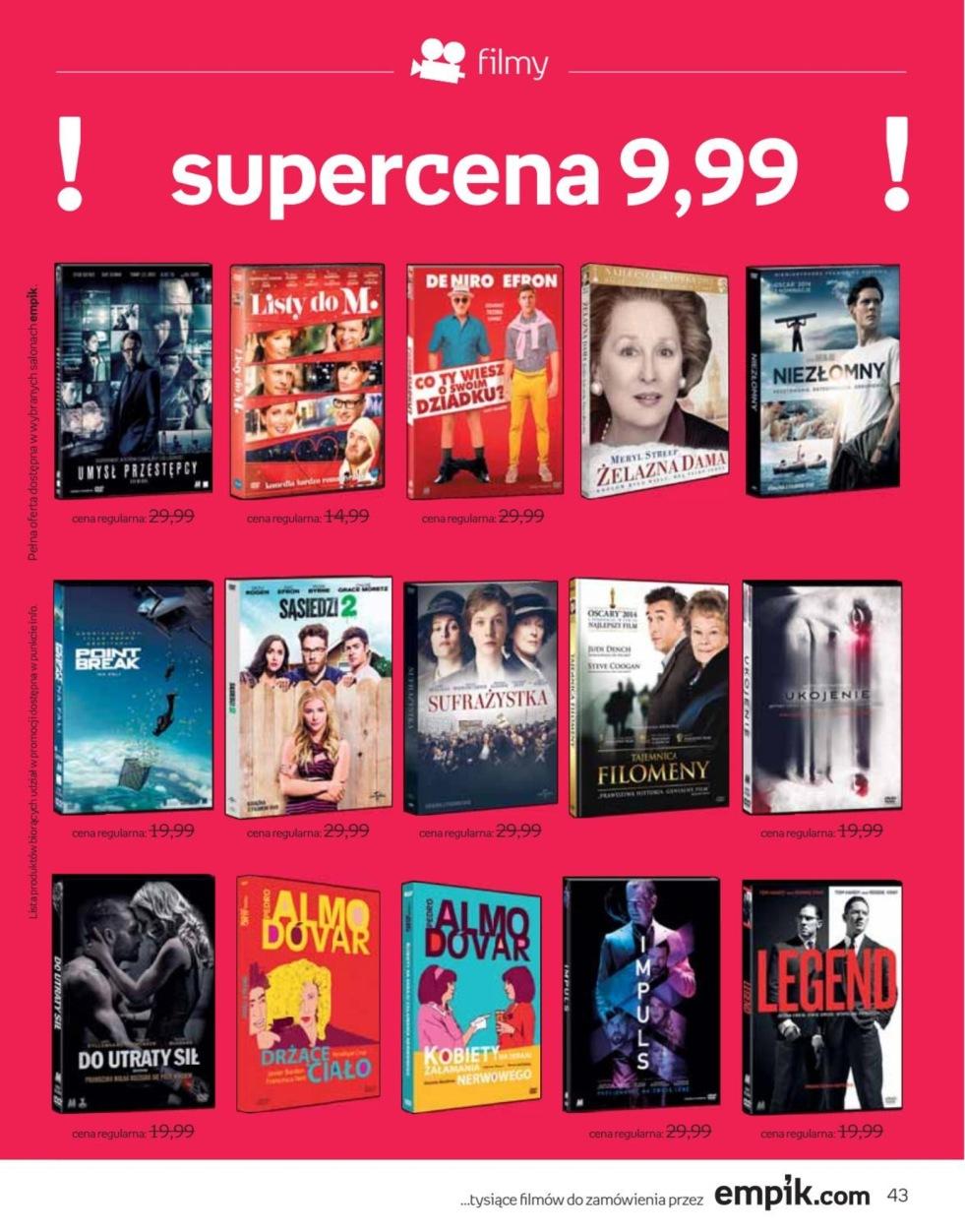Gazetka promocyjna empik str. 43