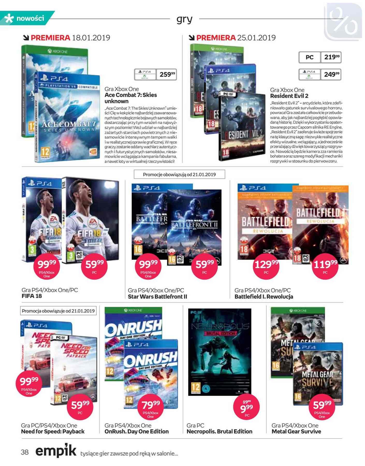 Gazetka promocyjna empik str. 38