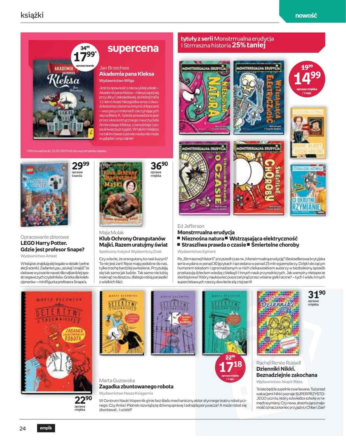 Gazetka promocyjna empik str. 24