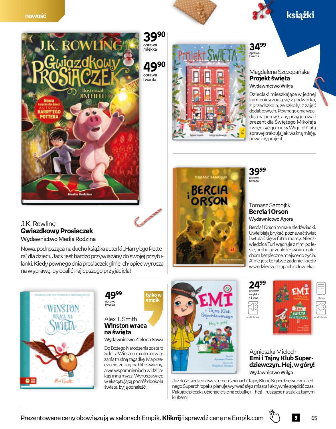 Gazetka promocyjna empik str. 65