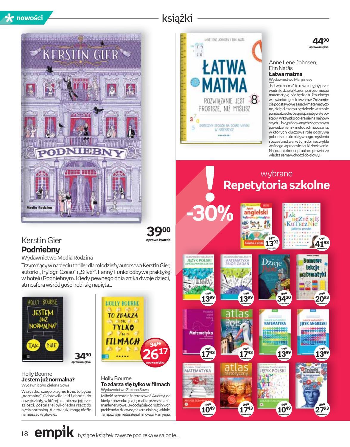 Gazetka promocyjna empik str. 18