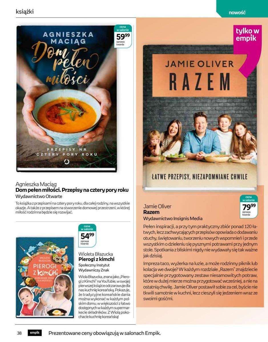 Gazetka promocyjna empik str. 38