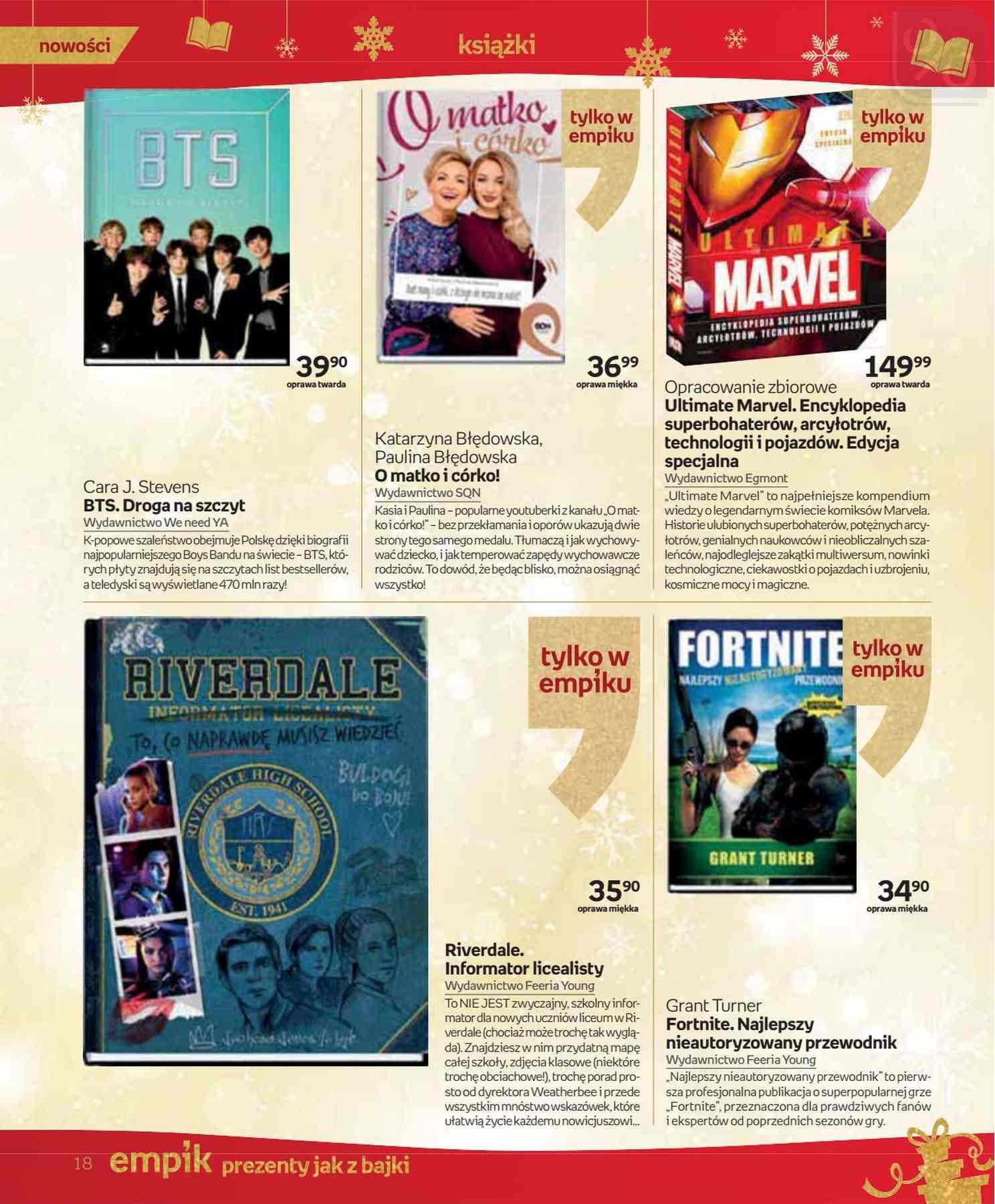 Gazetka promocyjna empik str. 18