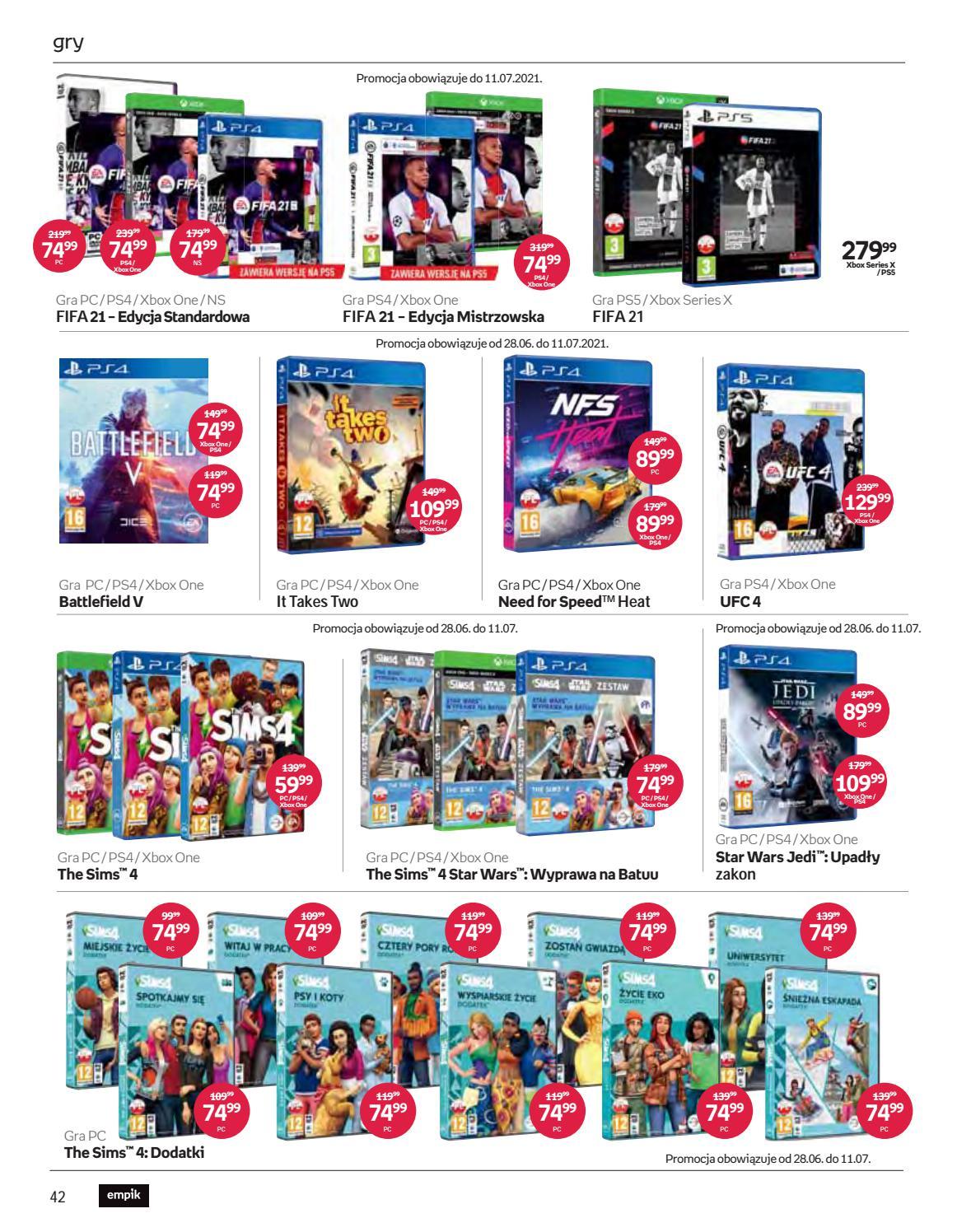 Gazetka promocyjna empik str. 42