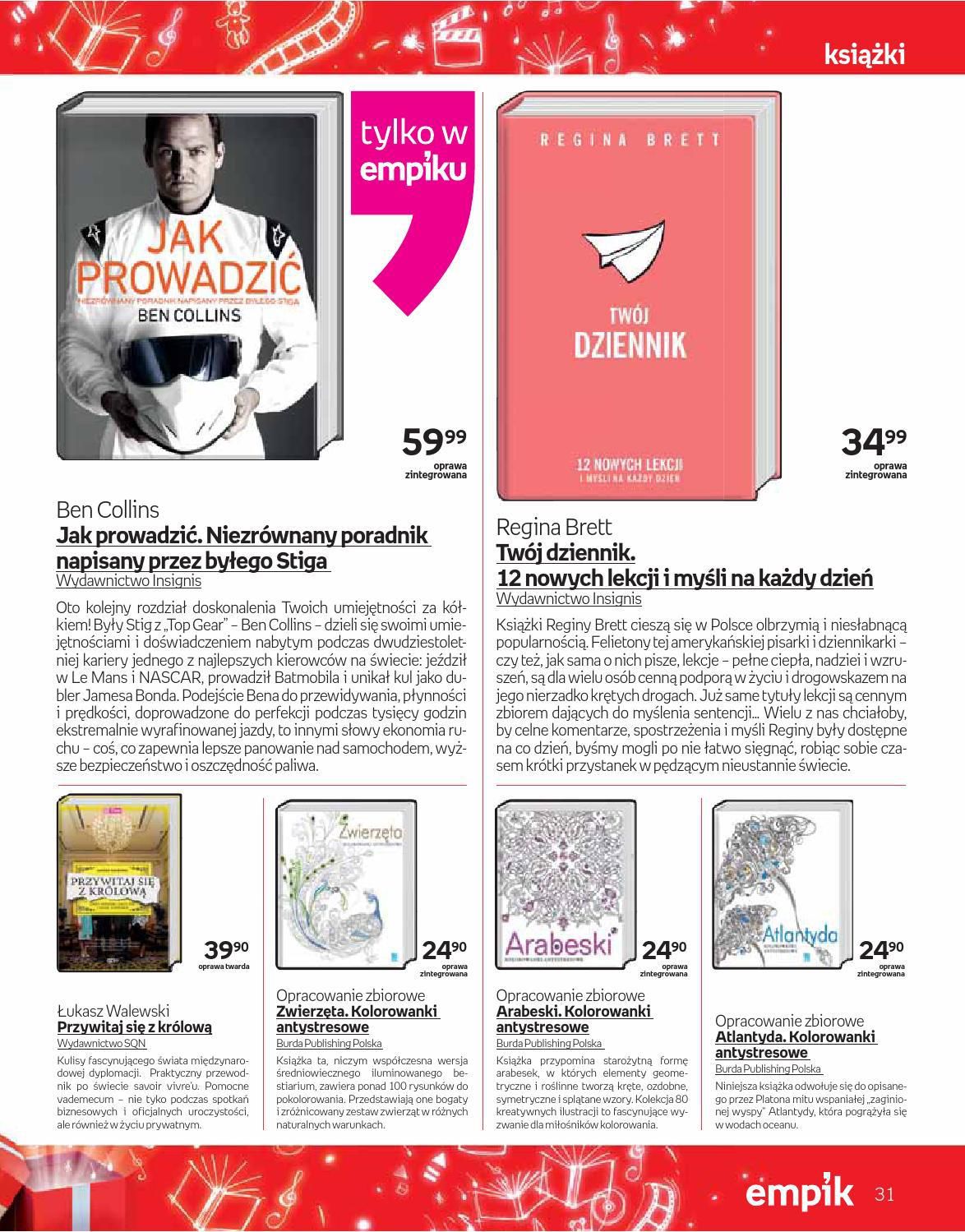 Gazetka promocyjna empik str. 31