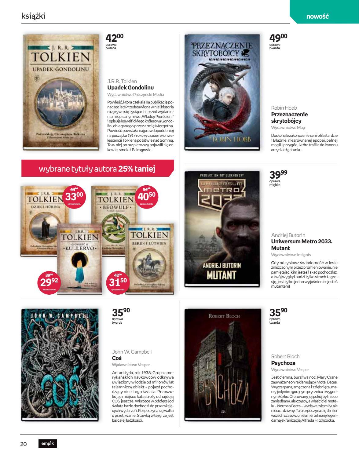 Gazetka promocyjna empik str. 20