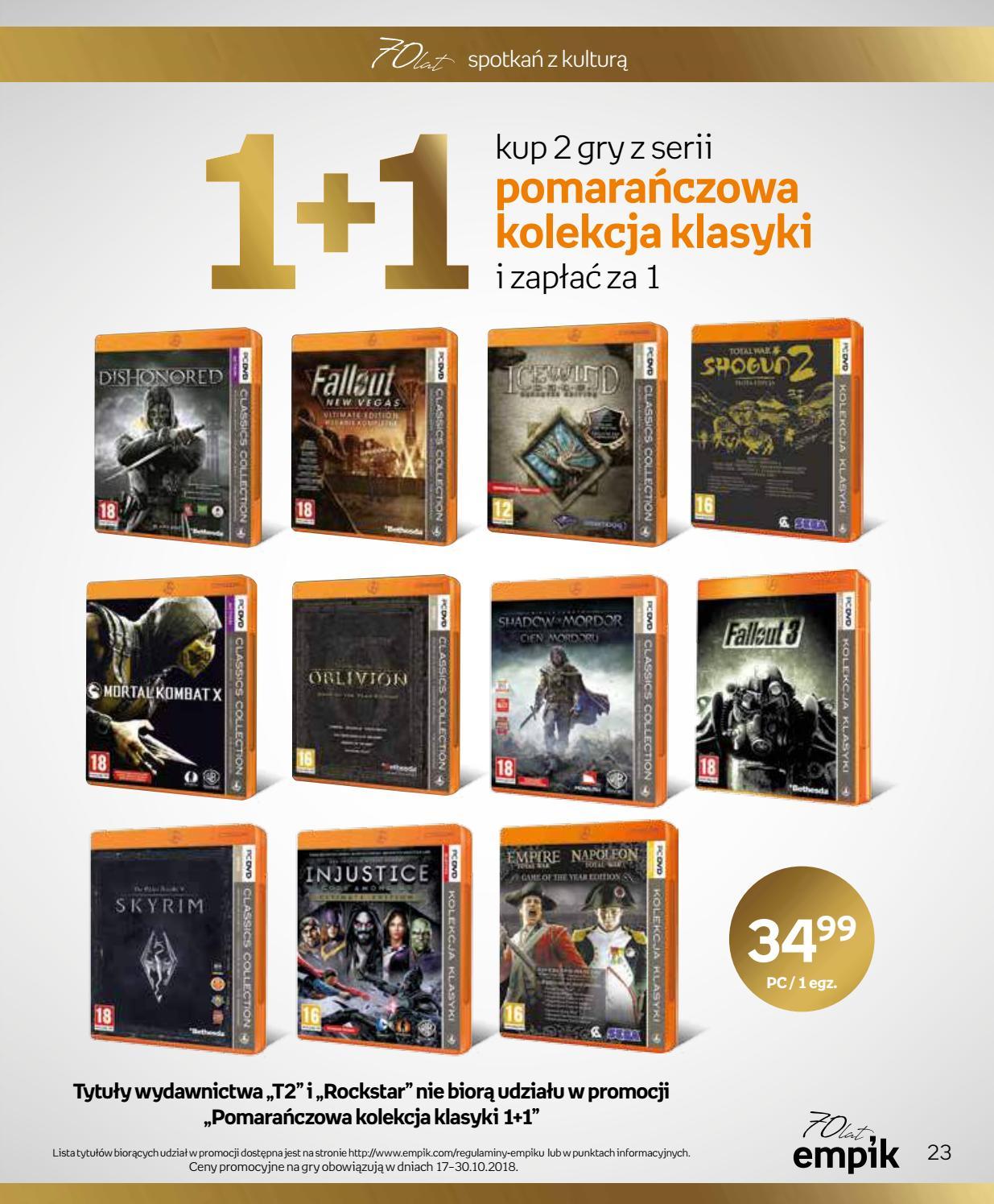 Gazetka promocyjna empik str. 23