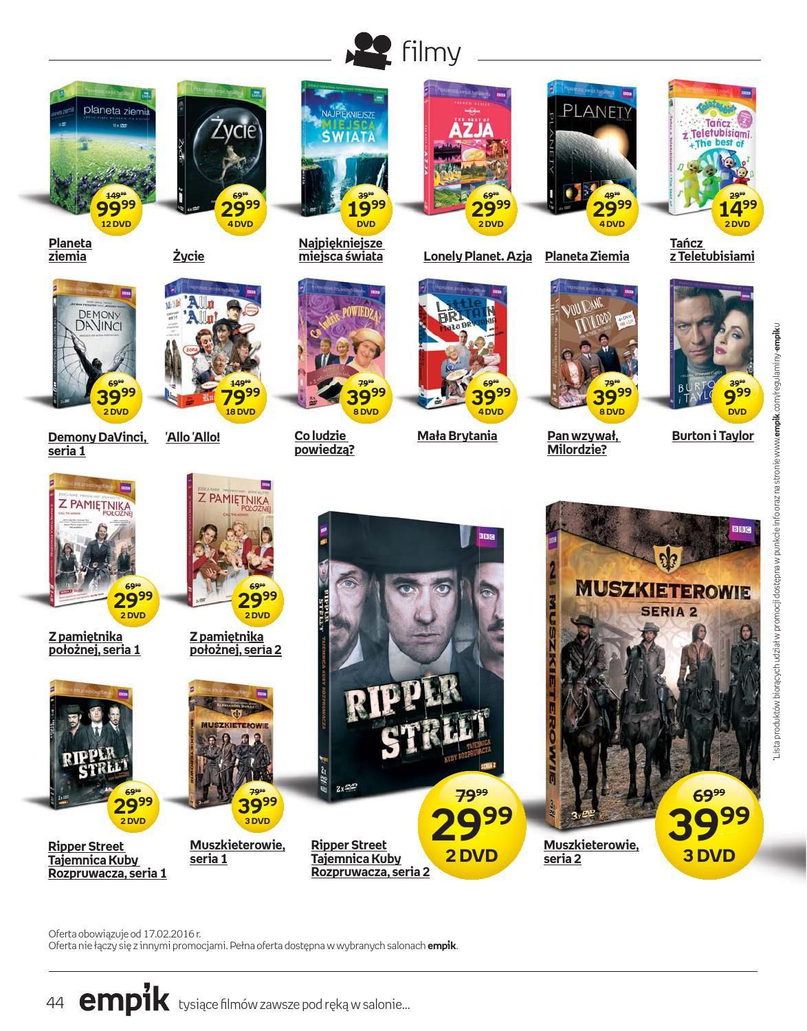 Gazetka promocyjna empik str. 44