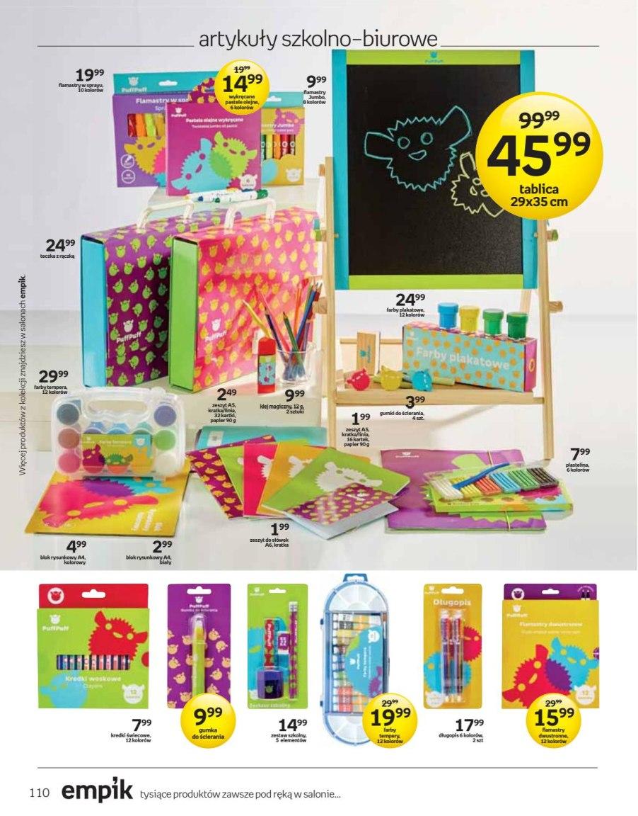 Gazetka promocyjna empik str. 110