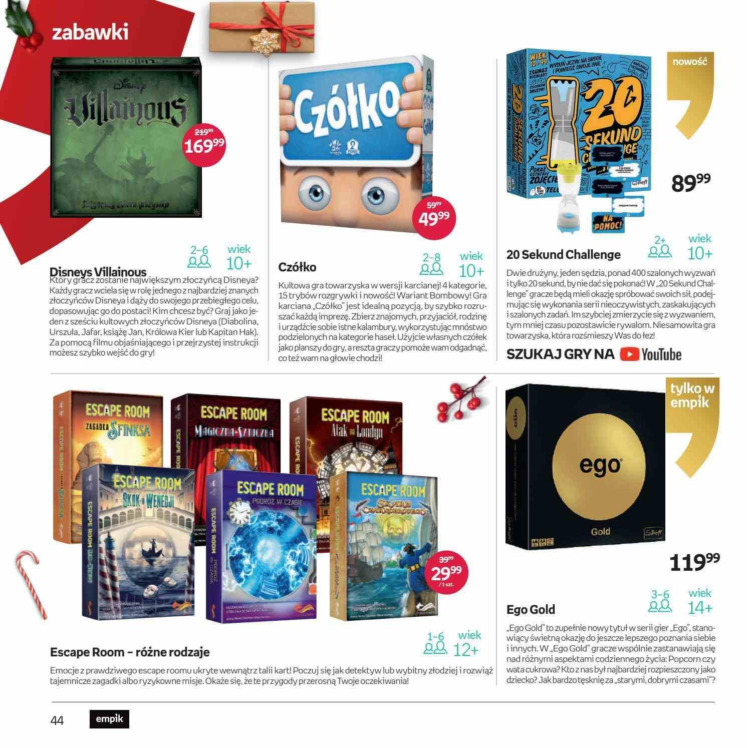 Gazetka promocyjna empik str. 44