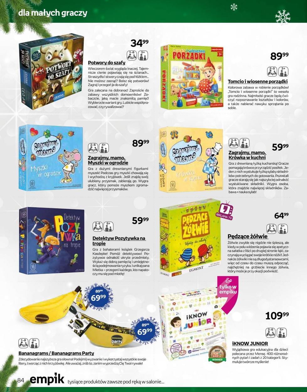 Gazetka promocyjna empik str. 84