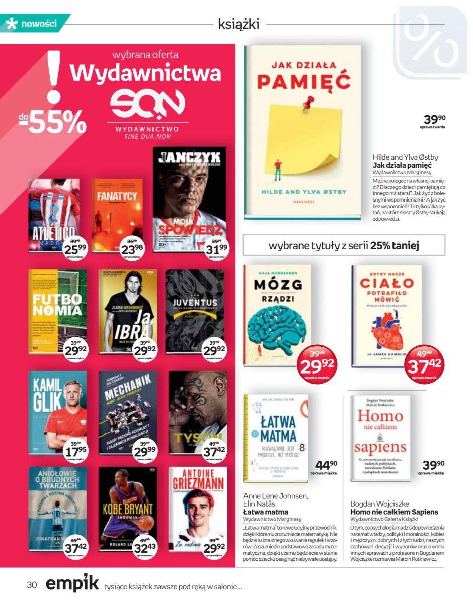 Gazetka promocyjna empik str. 30