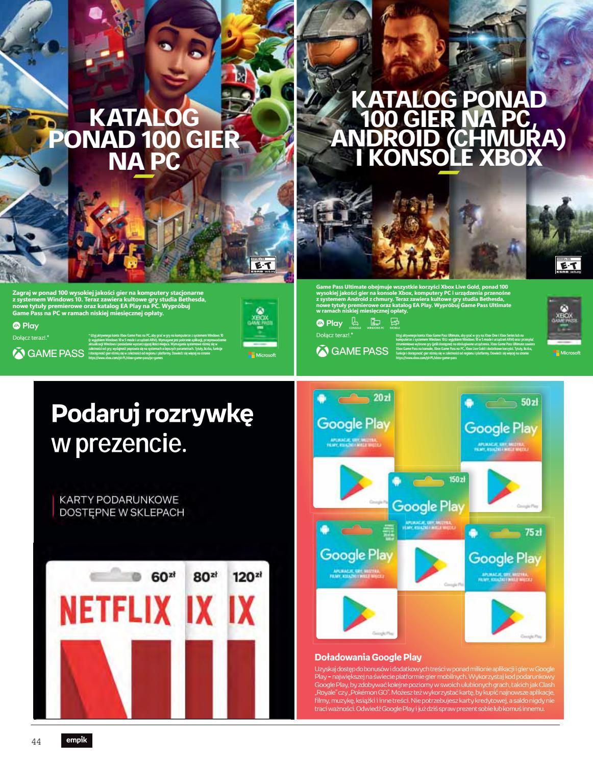 Gazetka promocyjna empik str. 44