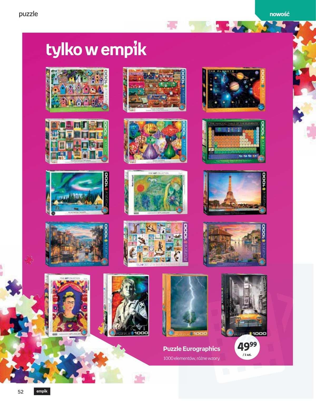 Gazetka promocyjna empik str. 52