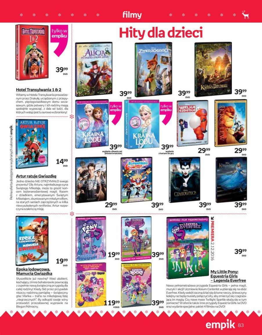Gazetka promocyjna empik str. 83