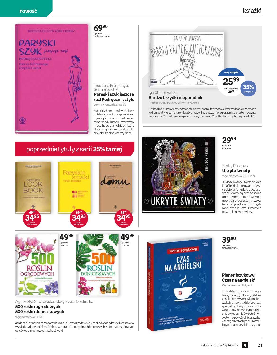 Gazetka promocyjna empik str. 21