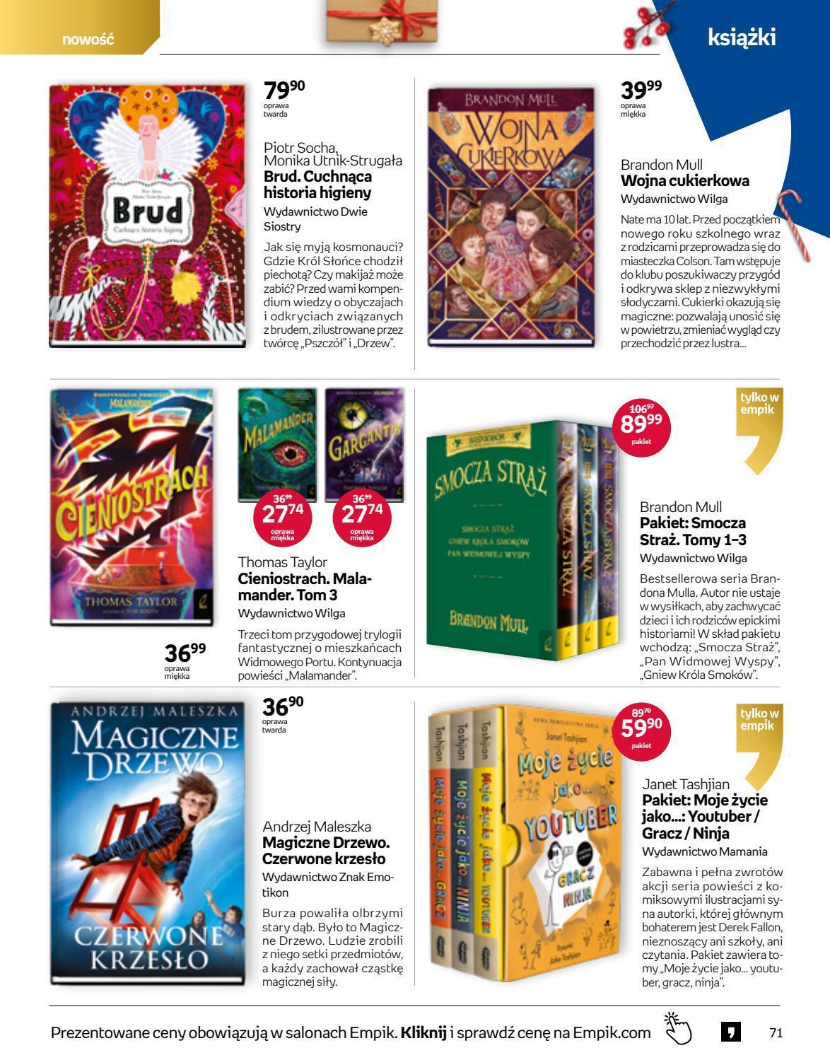 Gazetka promocyjna empik str. 71