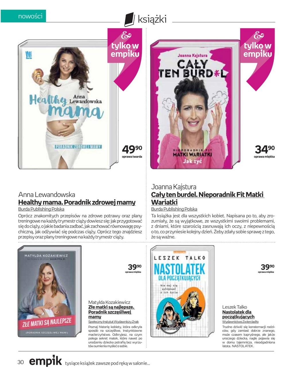 Gazetka promocyjna empik str. 30