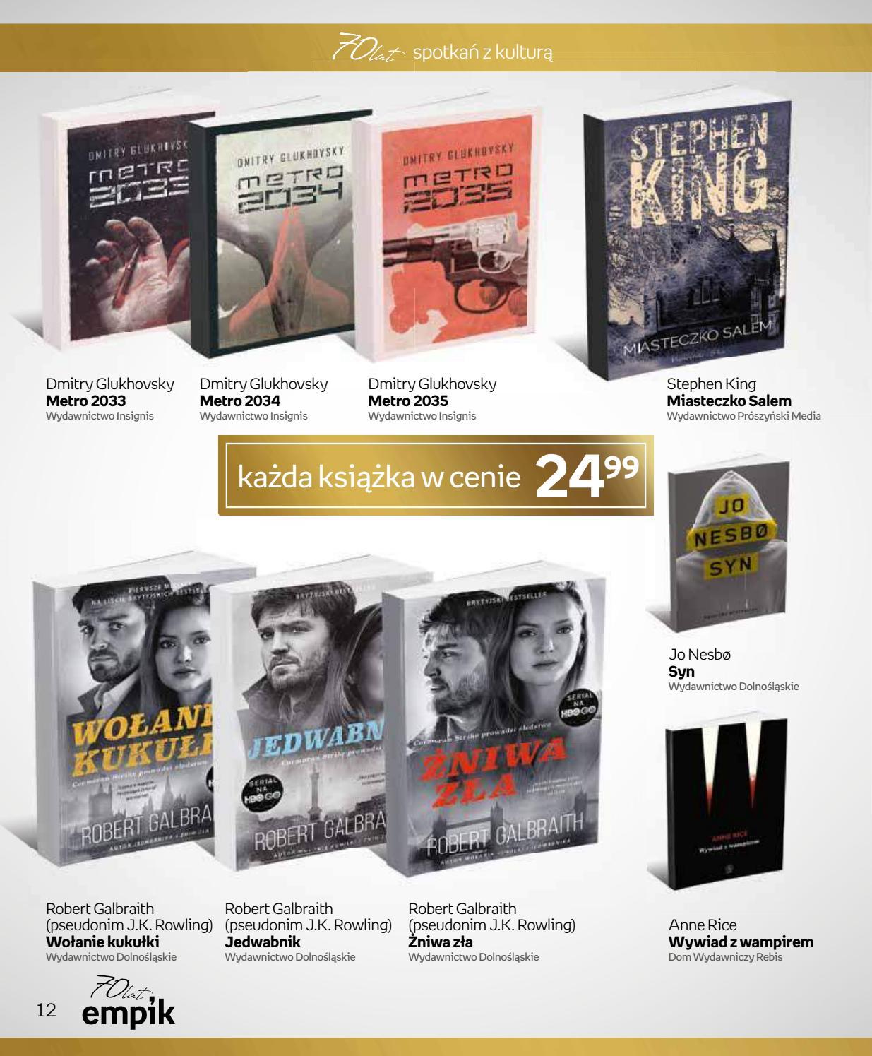 Gazetka promocyjna empik str. 12