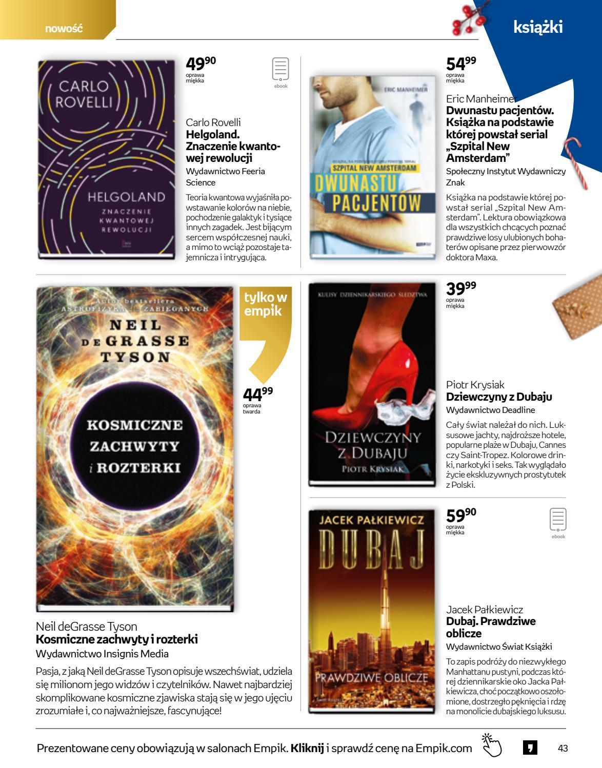 Gazetka promocyjna empik str. 43