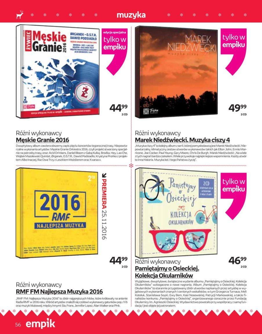 Gazetka promocyjna empik str. 56