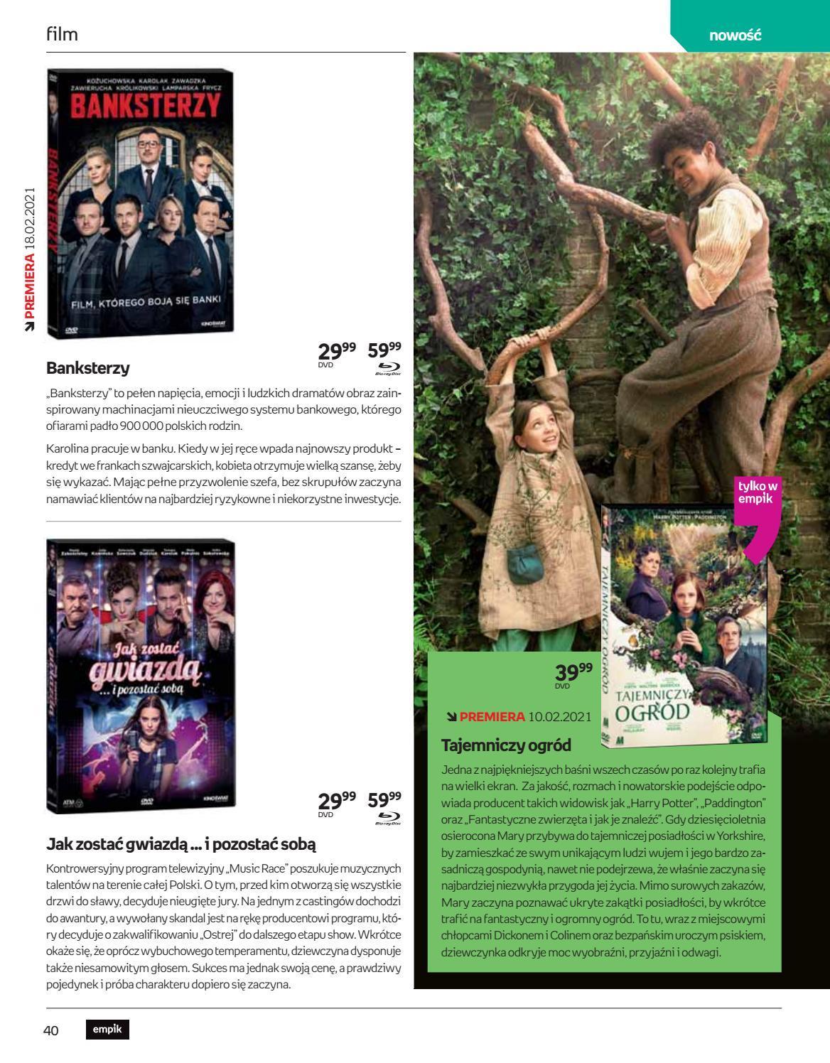 Gazetka promocyjna empik str. 40