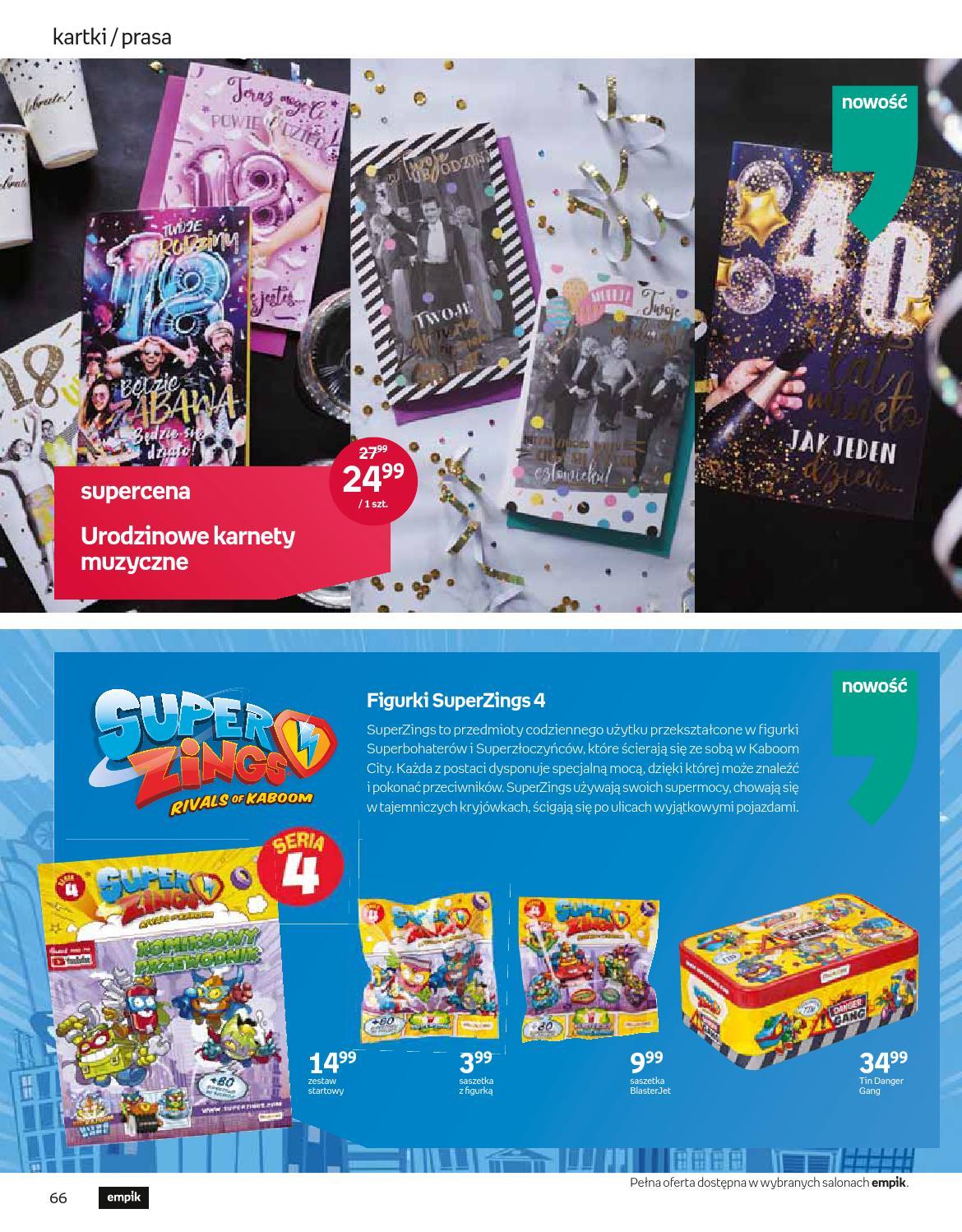 Gazetka promocyjna empik str. 66
