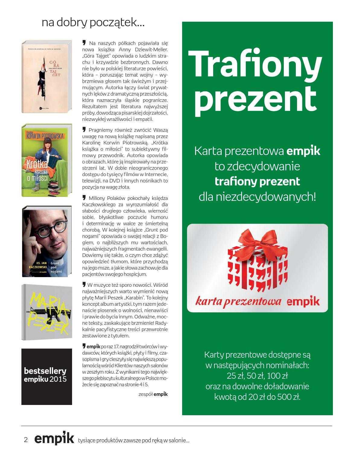 Gazetka promocyjna empik str. 2