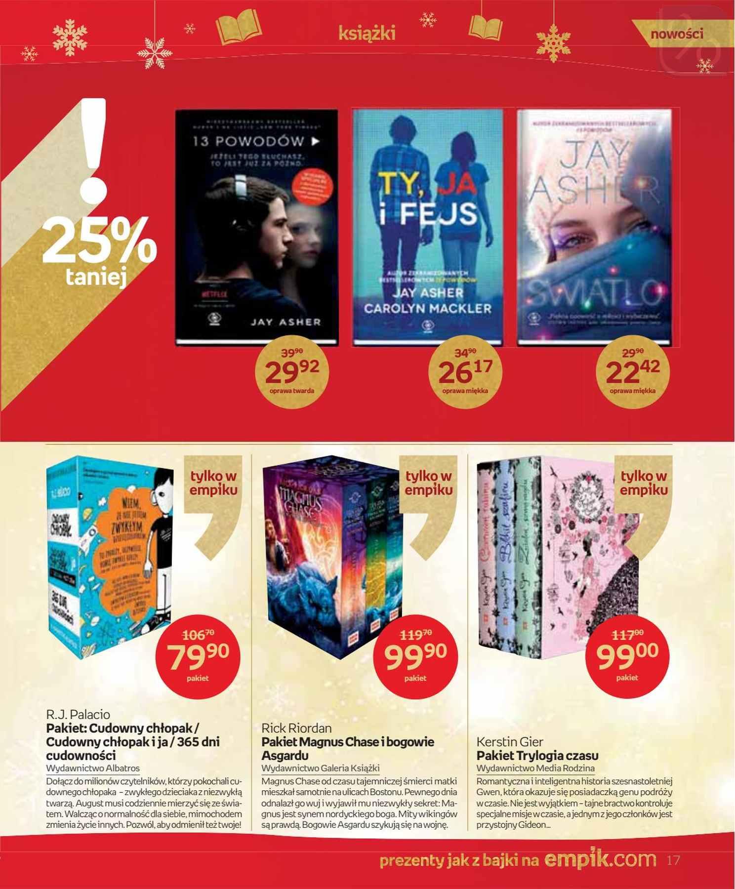 Gazetka promocyjna empik str. 17